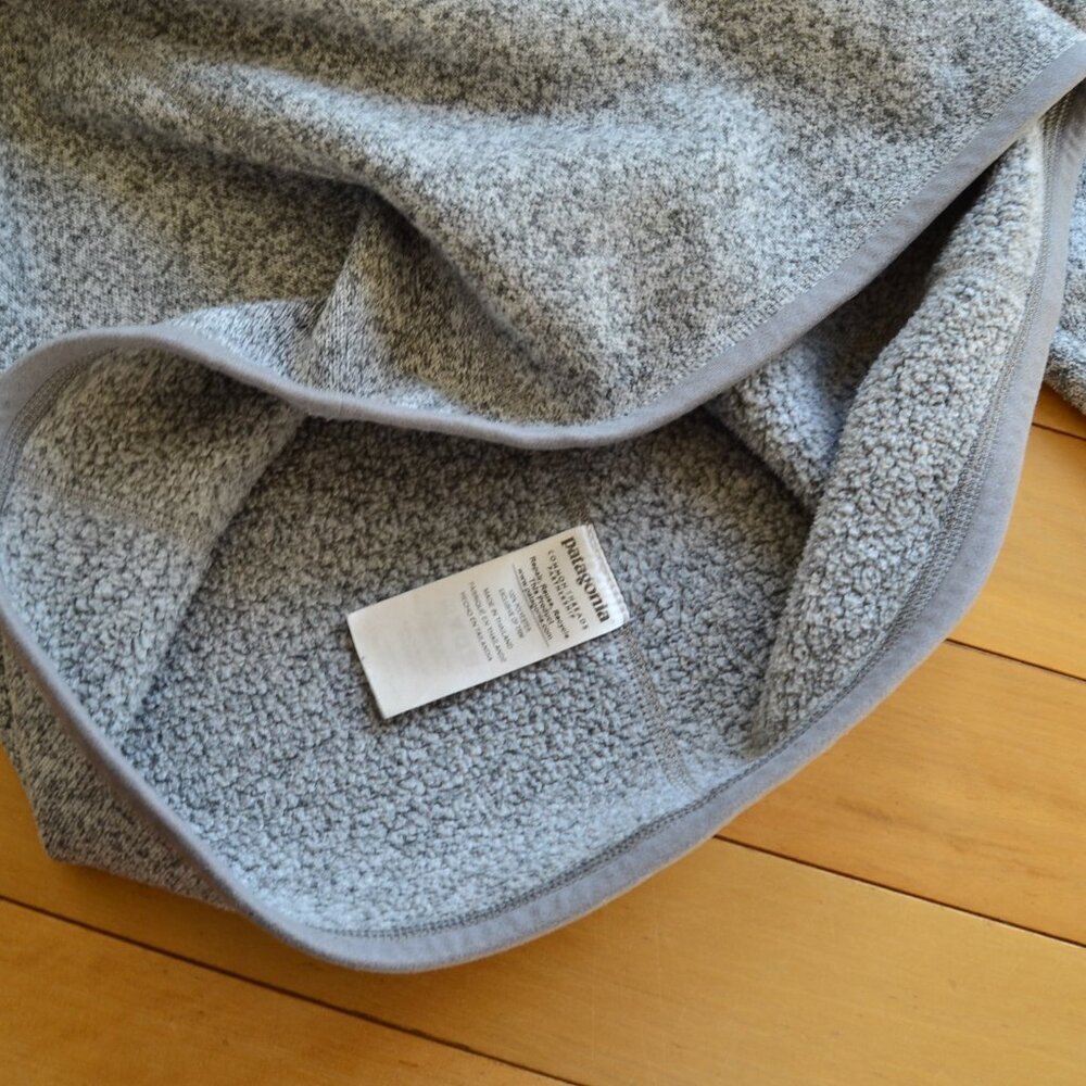 Patagonia Better Sweater Quarter-zip Fleece Jacket Size M - Picture 7 of 11